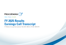 FY25 Results Earnings Call Transcript